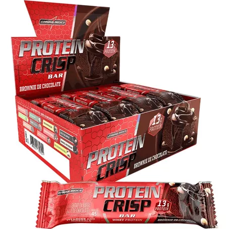 PROTEIN CRISP DISPLAY C/12UN. BROWNIE