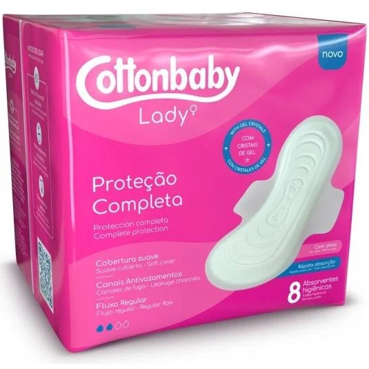 ABSORVENTE SUAVE C/ABAS C/08 UND