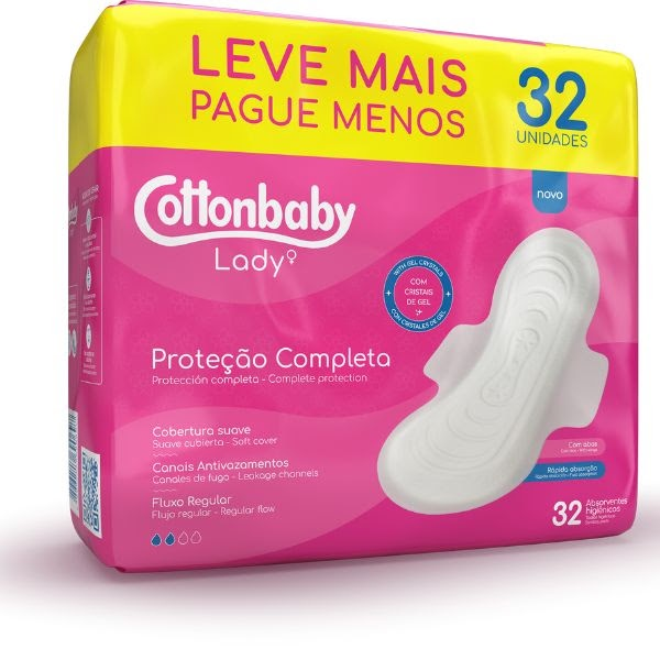 ABSORVENTE SUAVE C/ABAS C/32 UND