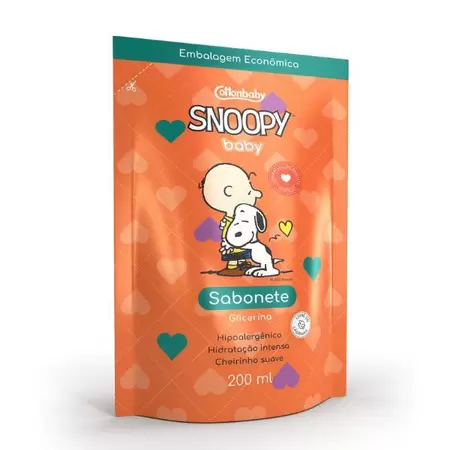 SAB. LIQ.RF. GLICERINA SNOOPY BABY 200ML