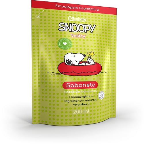 SAB. LIQ.REFIL CAMOMILA SNOOPYBABY 200ML