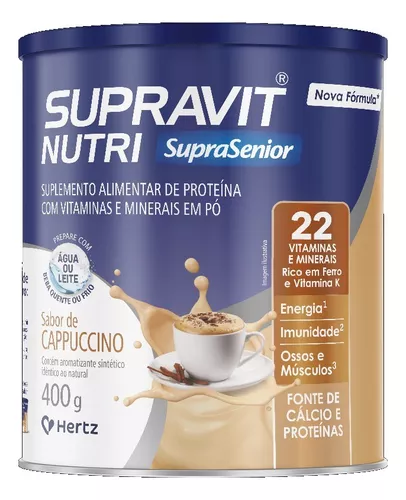 SUPRAVIT NUTRI 400G CAPPUCCINO