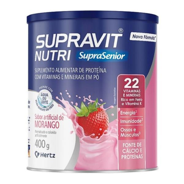 SUPRAVIT NUTRI 400G MORANGO