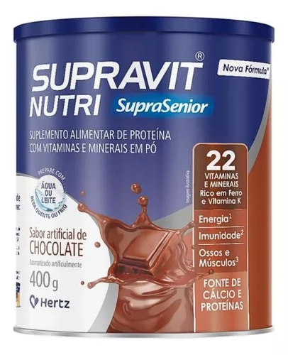 SUPRAVIT NUTRI 400G CHOCOLATE