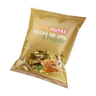 BALAS DE GENGIBRE C/10X10 SAC. MEL+PROP.