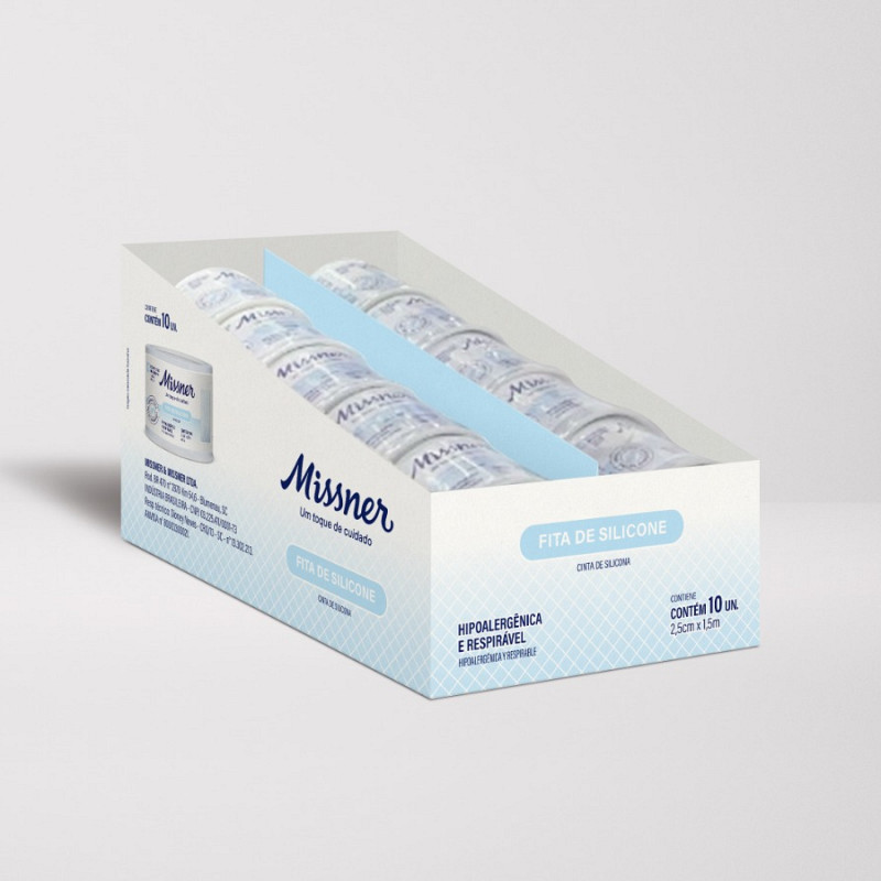 FITA DE SILICONE DISPLAY C/10 UN