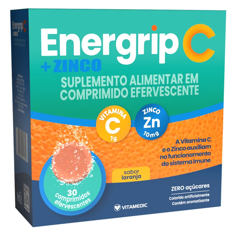 ENERGRIP C+ZINCO 1G/10MG C/30 CPR EFERV.