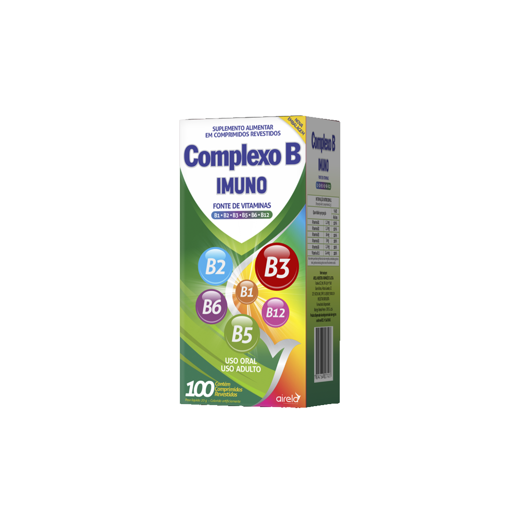 COMPLEXO B IMUNO CONCENTRADO C/100 CPRV