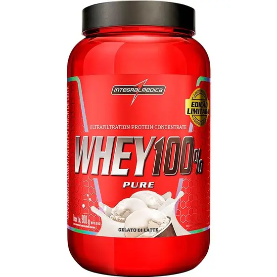 100% PURE WHEY 900G POTE GELATO DI LATTE