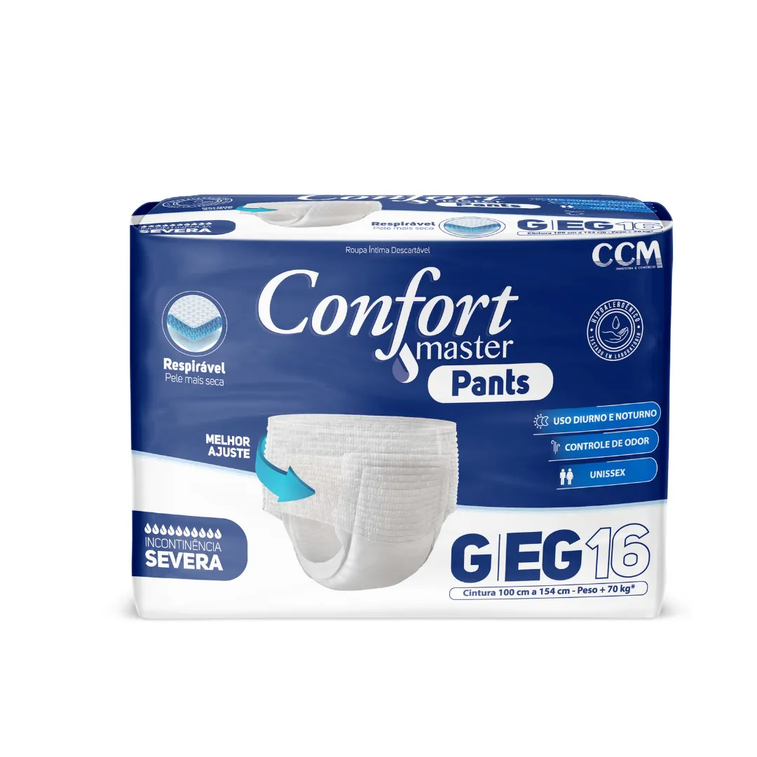 FRALDA CONFORT MASTER PANTS G/EG C/16UND