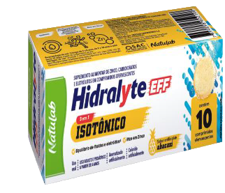 HIDRALYTE C/10 EFERV. ABACAXI