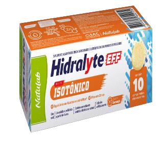 HIDRALYTE C/10 EFERV. LARANJA