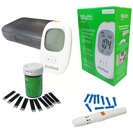 KIT AP. GLICOSE GLICOCHECK C/ BLUETOOTH