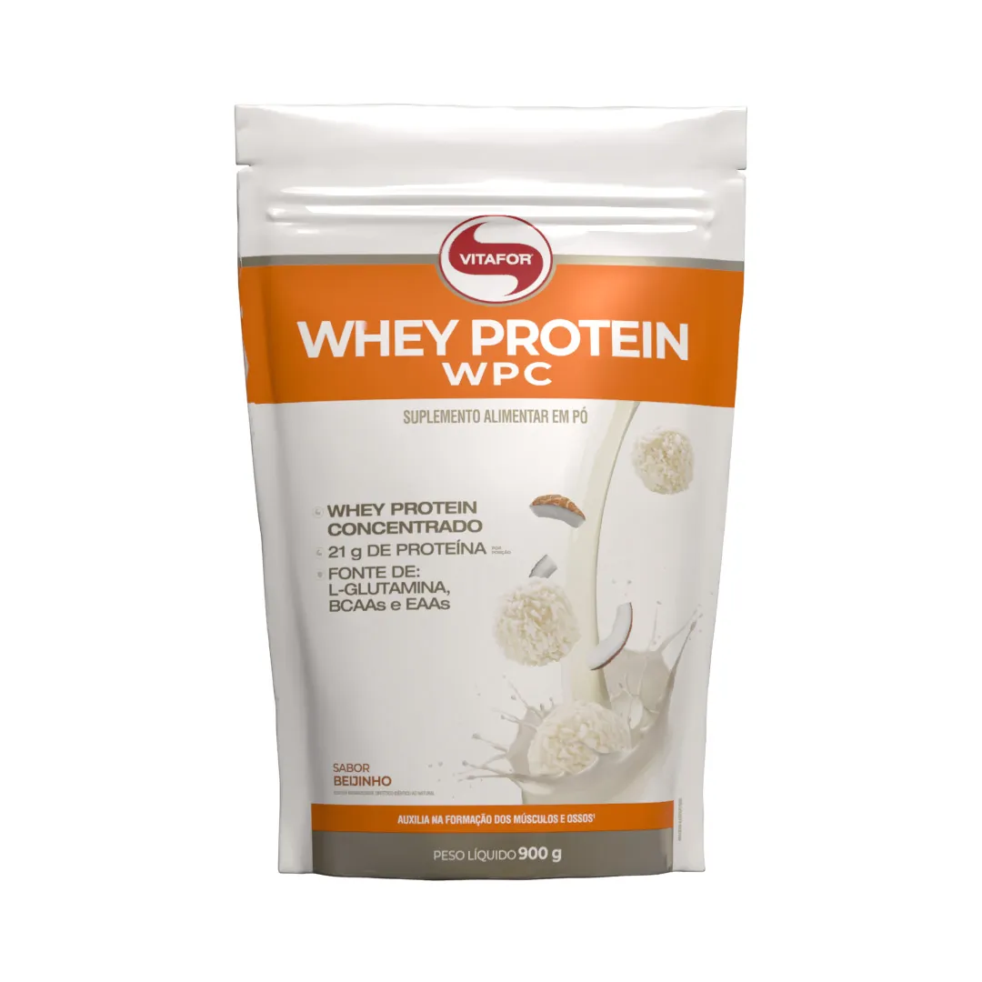 WHEY PROTEIN WPC 900G REFIL BEIJINHO