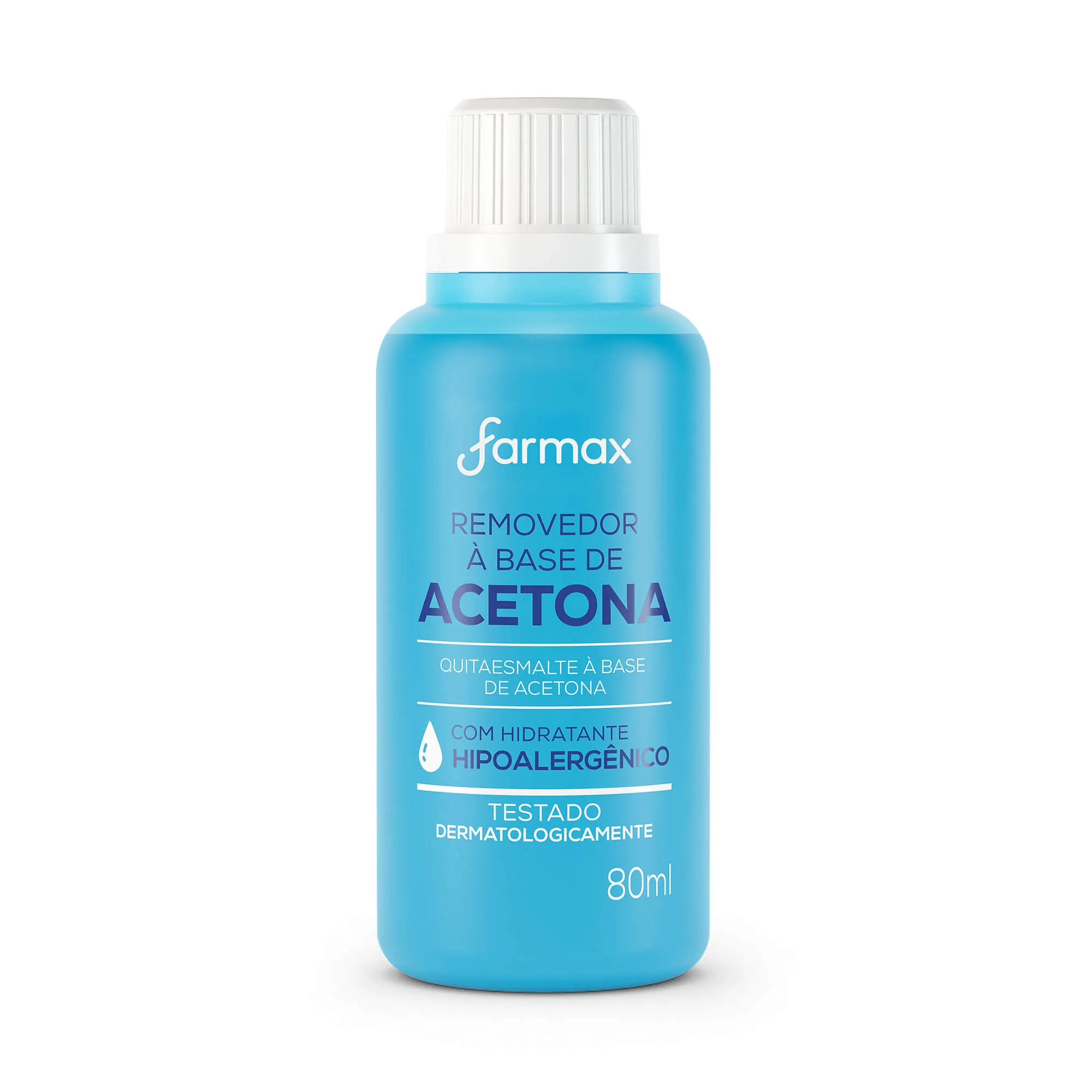 REMOVEDOR DE ESMALTE C/ACETONA 80ML