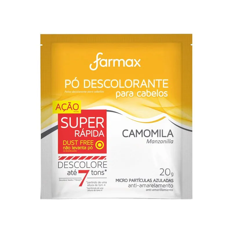PO DESCOL. CAPILAR C/CAMOMILA 20G