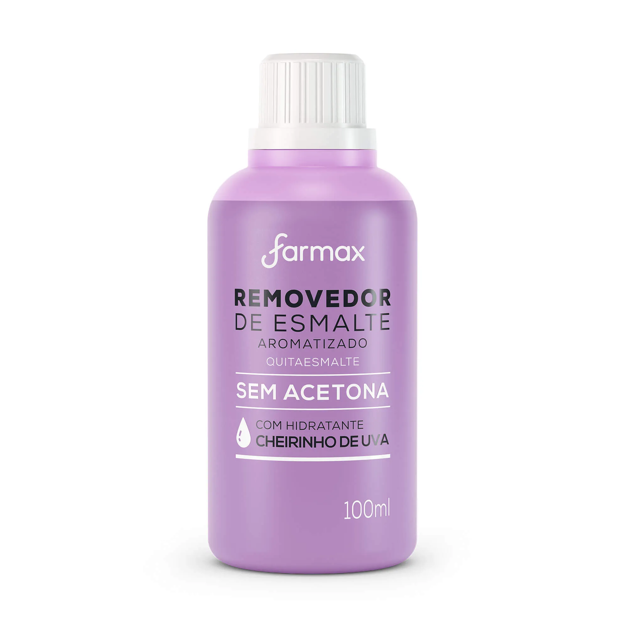 REMOVEDOR DE ESMALTE S/ACET 100ML UVA