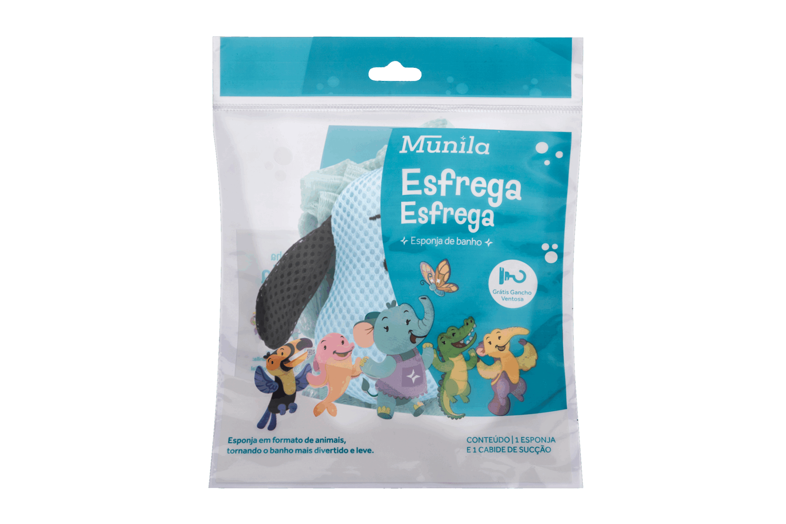 ESPONJA DE BANHO MUNILA CACHORRO