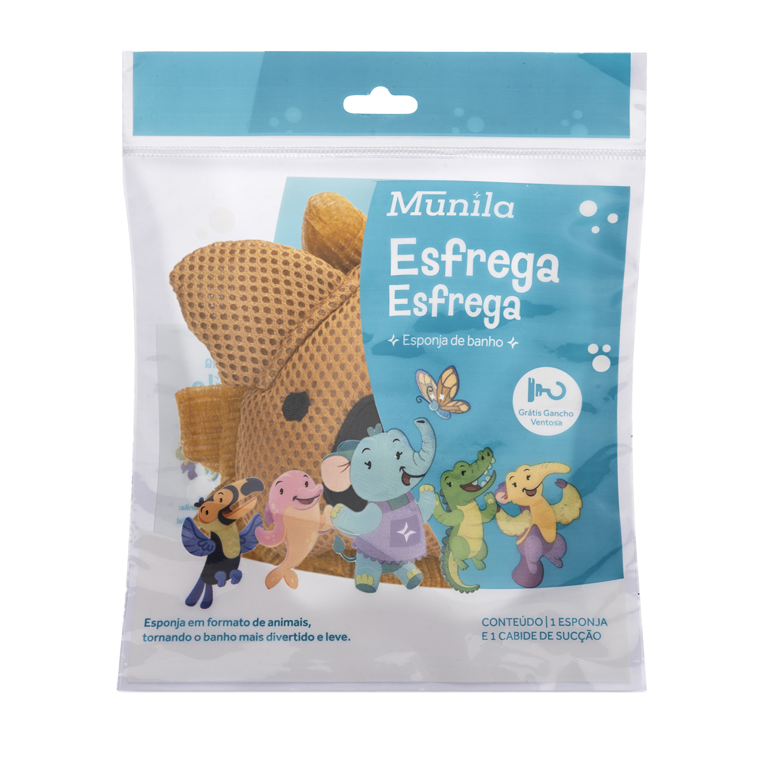 ESPONJA DE BANHO MUNILA COALA