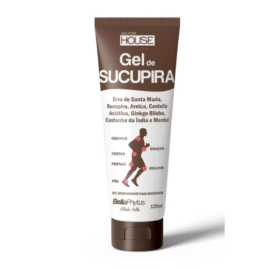 DR HOUSE GEL DE SUCUPIRA 120ML