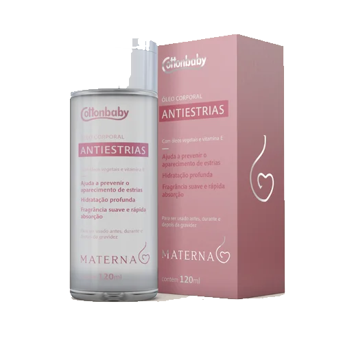 OLEO CORPORAL ANTIESTRIAS 120ML MATERNA
