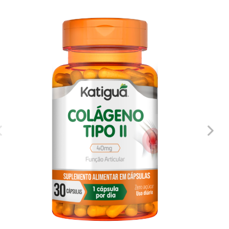 COLAGENO TIPO II 40MG C/30 CAPS