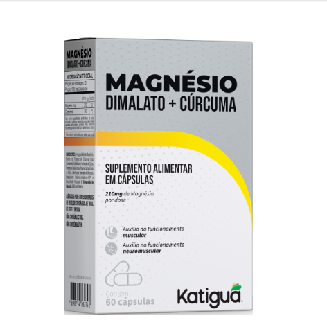 MAGNESIO DIMALATO+CURCUMA C/60 CAPS
