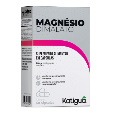 MAGNESIO DIMALATO 210MG C/60 CAPS