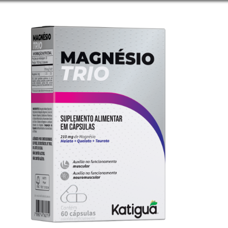 MAGNESIO TRIO MAL+QUELATO+TAURA C/60CAPS