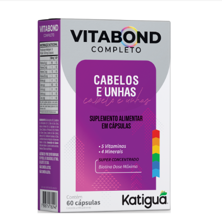 VITABOND CABELOS E UNHAS C/60 CAPS