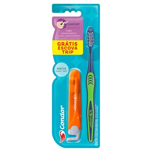 ESCOVA DENTAL TRAD +1 ESCOVA TRIP GRATIS