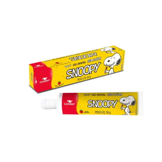 CREME DENTAL BABY 50G SNOOPY S/FLUOR MOR