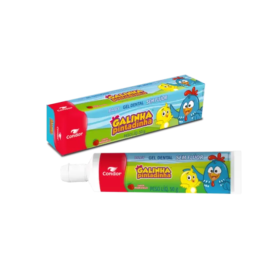 CREME DENTAL BABY 50G G.PINT S/FLUOR MOR