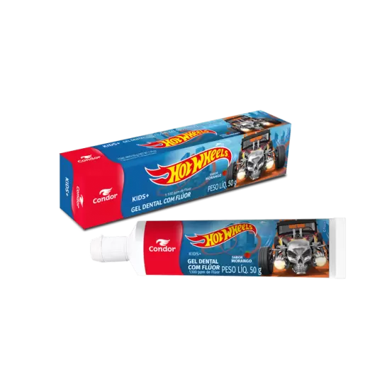 CREME DENTAL KIDS 50G HOTWHE C/FLUOR MOR