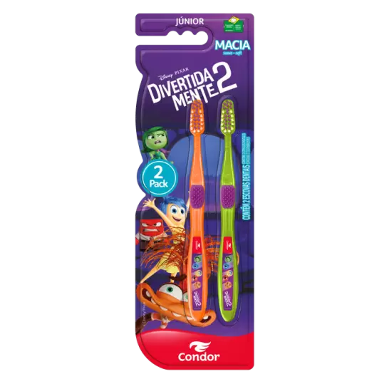 ESCOVA DENTAL JUNIOR DIVERTID PACK C/02