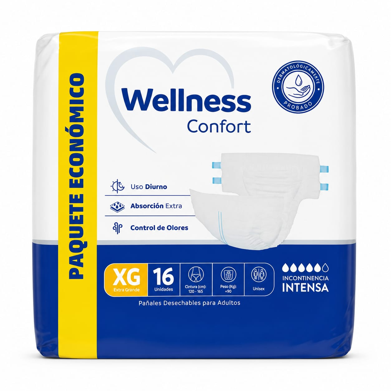 FRALDA CONFORT WELLNESS GER. ”XG” C/16