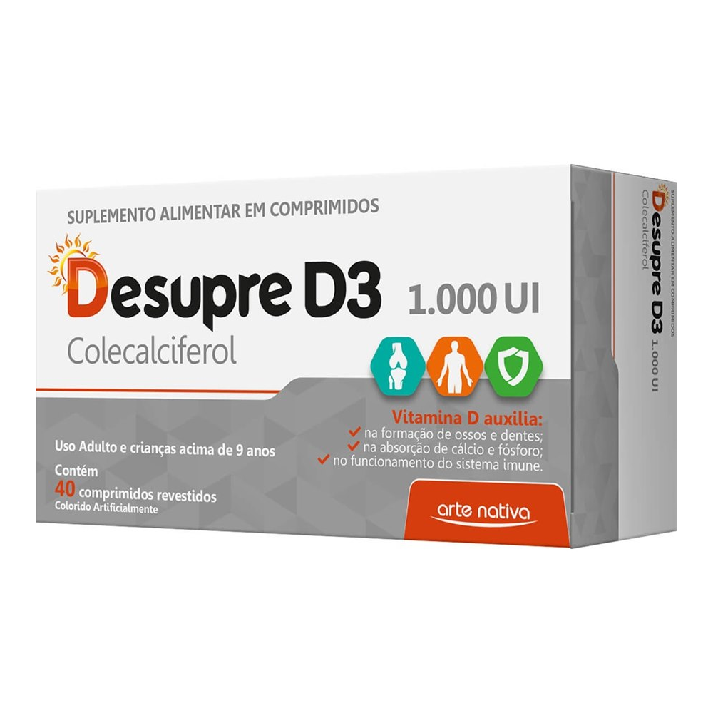 VITAMINA D3 (DESUPRE D3) 1000UI C/40 CPR